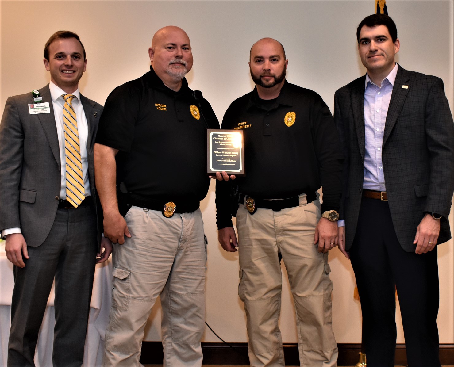 South Congaree Police Officer William Young named Law Enforcement