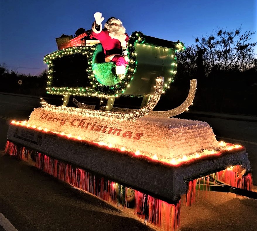 Perfect night for the CayceWest Columbia Parade of Lights Photo