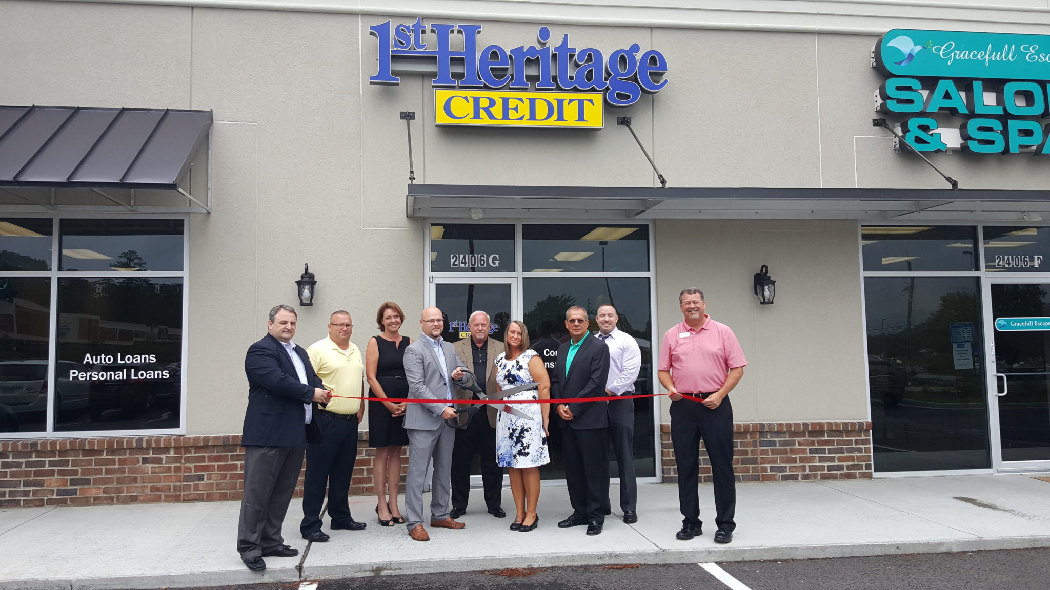 Ribbon is cut on 1st Heritage Credit in West Columbia WestMetroNews
