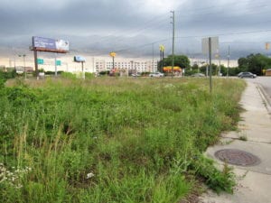 Lot at Chris Drive and Sunset Blvd. near I-26. 