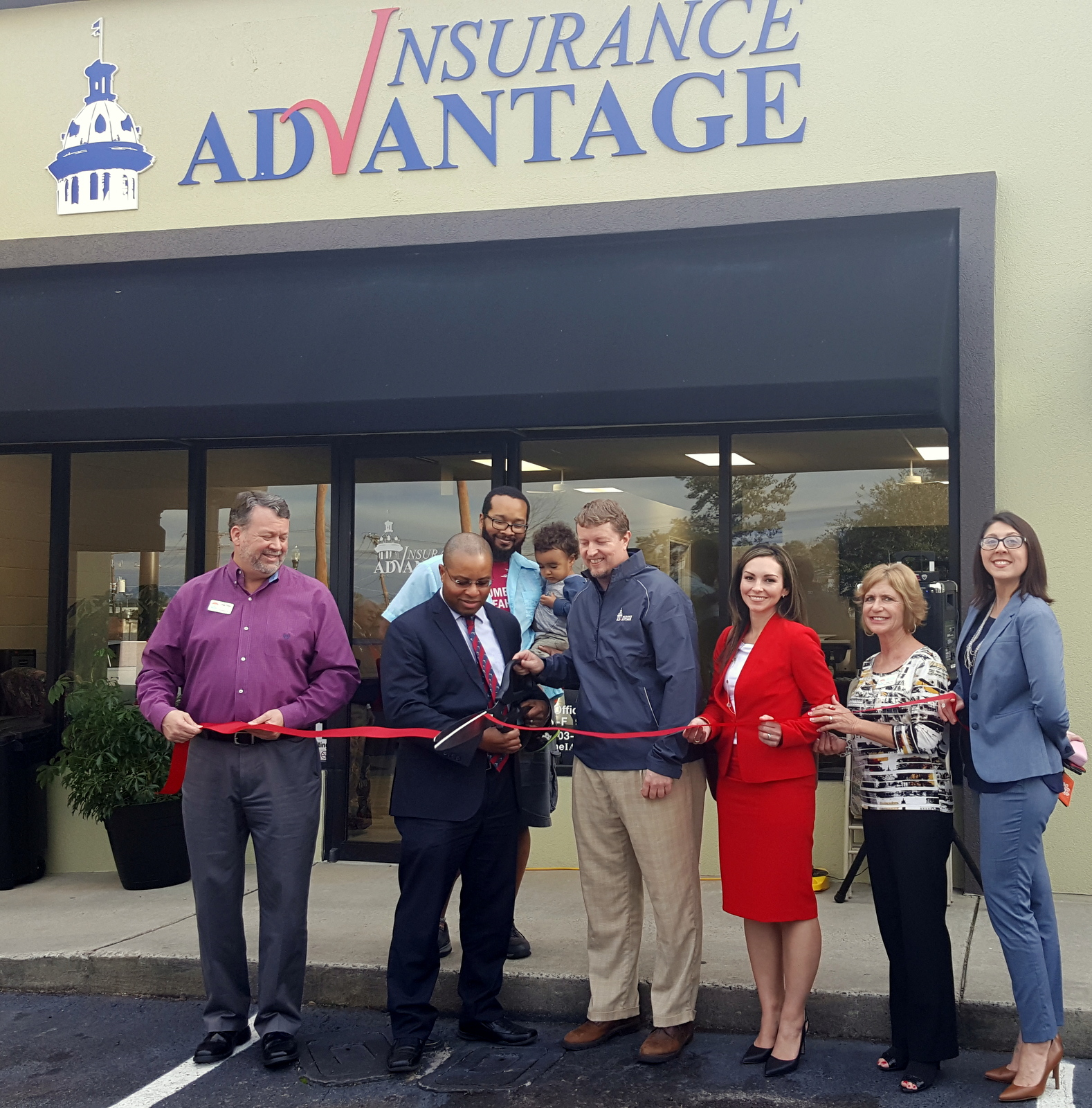 Ribbon cutting