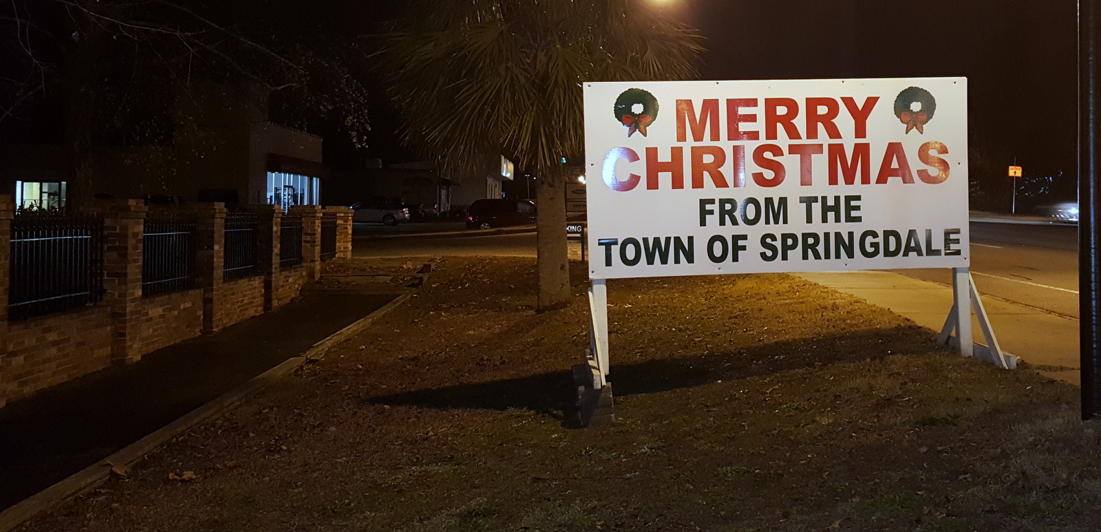 Springdale-sign-Christmas