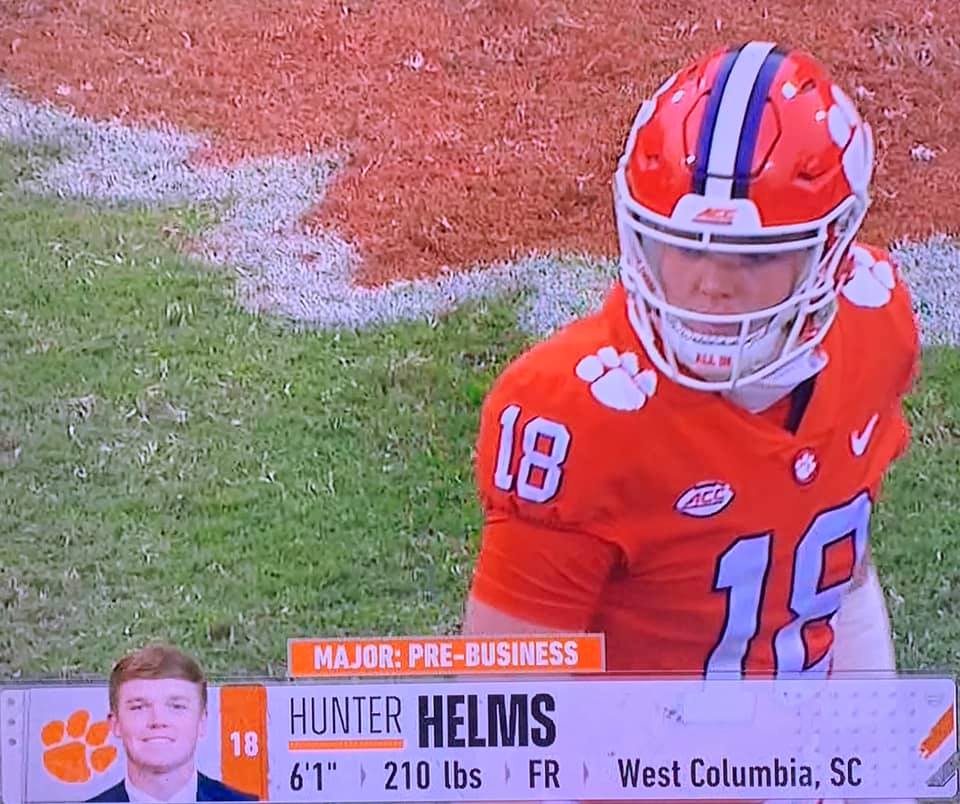 Hunter Helms – Clemson Tigers Official Athletics Site