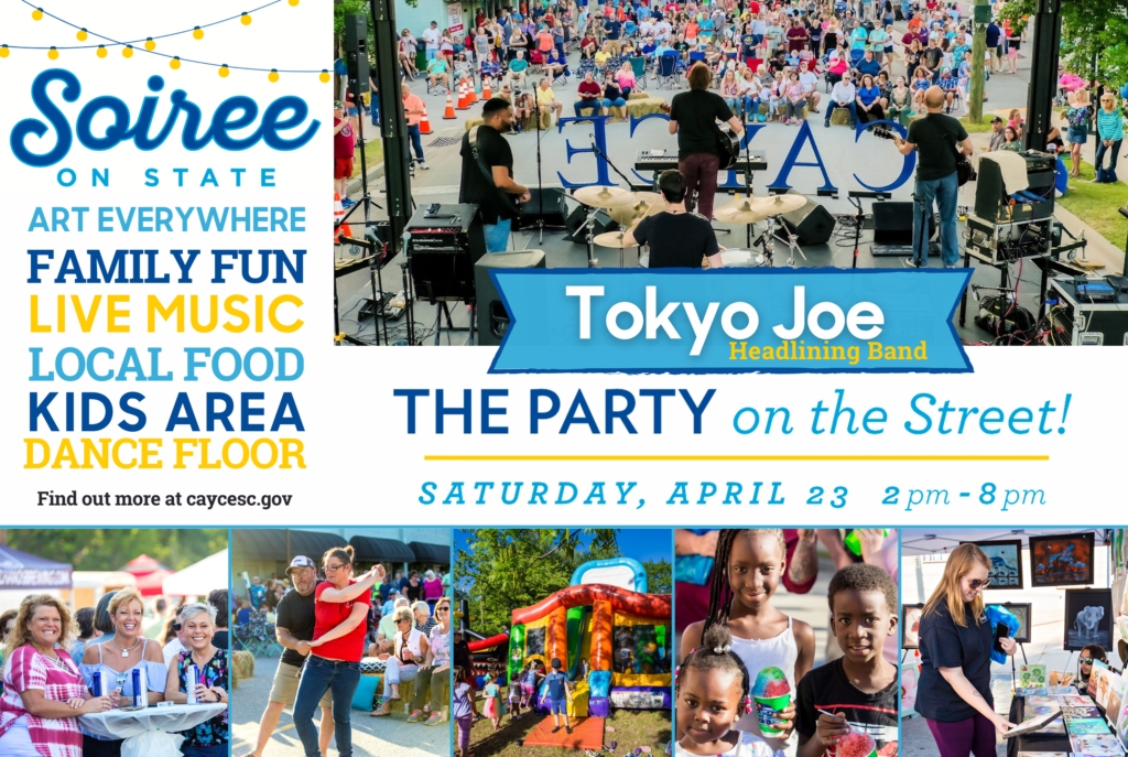 Cayce’s Soiree on State is Back, street party features Tokyo Joe, local