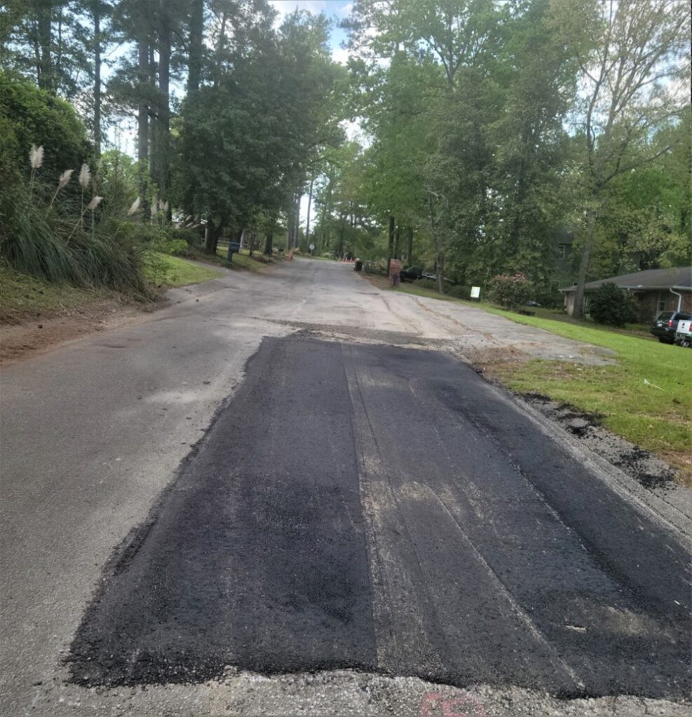 Parts of road being repaired in Westover Acres in West Columbia WestMetroNews