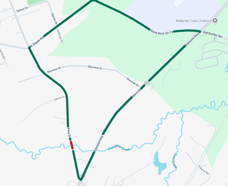 SCDOT to close and detour Pine Street bridge over Congaree Creek in ...